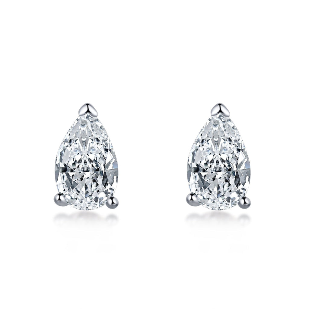 [Tonmkive Jewelry]Ornate Water Drop Shape Earrings
