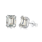 [Tonmkive Jewelry]Dazzling Square Shape Earrings