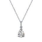 [Tonmkive Jewelry]Delicate Water Drop Shape Fashion Necklace
