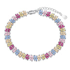[Tonmkive Jewelry]Sparkling Exquisite Multi Cut Party Bracelet