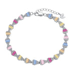 [Tonmkive Jewelry]Radiant Water Drop Shape Daily Bracelet