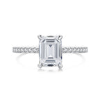 [Tonmkive Jewelry]2.0 Carat Scintillating Ornate Radiant Cut Party Ring