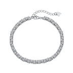 [Tonmkive Jewelry]Dazzling Romantic Heart Shape Lover Bracelet