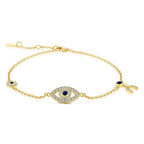 [Tonmkive Jewelry]Dainty Eye Shape Necklace