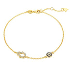 [Tonmkive Jewelry]Gost Shape & Round Shape Necklace
