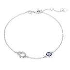 [Tonmkive Jewelry]Gost Shape & Round Shape Necklace