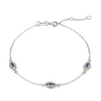[Tonmkive Jewelry]Evil Eye Shape Pendent Necklace