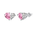 [Tonmkive Jewelry]Dazzling Elegant Heart Cut Lover Earrings